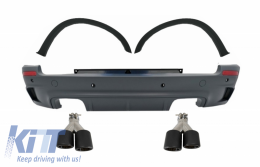 image-3-Píso Profulaktíras kai Epektáseis Fterón Kataskeuís me Ákroi Exatmíseon Mat apó Inódes Ánthraka katállhlo gia BMW X5 E70 (2007-2013) X5M M-Design