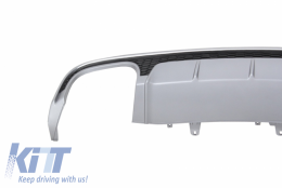 Píso Profulaktíras me Ákroi Exatmíseon katállhlos gia Audi A6 4G Ananéosh (2015-2018) Sedan Limouzína S6 Schediasmós-image-6047628