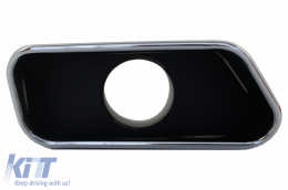 Píso Profulaktíras & Plaϊná Kit me diachvth kai Ákroi Exatmíseon Chrómio katállhlo gia BMW Seirá 5 F10 (2011-2017) Schediasmós M-Performance-image-6076377