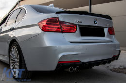 Píso profulaktíras spoiler valance diffuser katállhlos gia BMW Seirá 3 F30 F31 (2011-up) Schediasmós M-Performance Aristeró éxodos-image-6069973