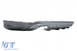 Píso profulaktíras spoiler valance diffuser Double Outlet katállhlo gia Audi Q5 8R Ananéosh (2013-2016) Standard Profulaktíras SE-image-6041984