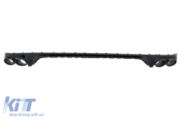 image-48-Píso profulaktíras spoiler valance diffuser Double Outlet katállhlo gia Audi Q8 S-Line (2018-2023) Mavro Tips