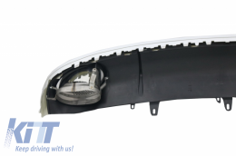 Píso Profulaktíras Valance Air Diffuser katállhlos gia Audi A7 4G (2010-2014) me ákres exátmishs RS7 Schediasmós-image-6020841