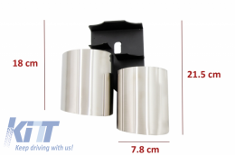 Píso Profulaktíras Valance Air Diffuser katállhlos gia AUDI A4 B8 Pre Ananéosh Limouzína/ Avant (2008-2011) me Ákroi Exatmíseon ourás S-Line Profulaktíras móno Schediasmós-image-6056431