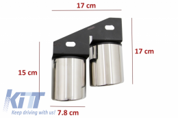 Píso Profulaktíras Valance Air Diffuser katállhlos gia AUDI A4 B8 Pre Ananéosh Limouzína/ Avant (2008-2011) me Ákroi Exatmíseon ourás S-Line Profulaktíras móno Schediasmós-image-6056432