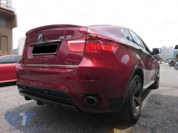 Píso Profulaktíras Valance Air Diffuser katállhlos gia BMW X6 E71 (2006-2014) Schédio M-image-6072215