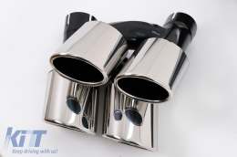 Píso Profulaktíras Valance Air Diffuser katállhlos gia Audi A5 F5 S-Line (2017-2019) S5 Schediasmós-image-6083740