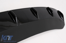 Píso Profulaktíras Valance Air Diffuser katállhlos gia Skoda Octavia II (2004-2009) Piáno Mavro-image-6089815