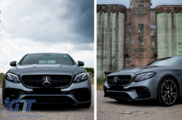 Plaϊná fterá aeragogoí Diakosmhtikó fteró katállhlo gia Mercedes C-Class W205 S205 E-Class W213 S213 Piáno Mavro-image-6073550