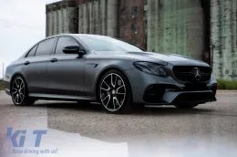 Plaϊná fterá aeragogoí Diakosmhtikó fteró katállhlo gia Mercedes C-Class W205 S205 E-Class W213 S213 Piáno Mavro-image-6073552