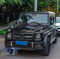 Plaque avant aluminium hors route pour Mercedes G W463 89-17 4x4 Look-image-6041251