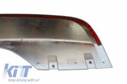 Plaques pare-chocs Skid Plates Off Road Chrome pour BMW X5 F15 13-18-image-6026303