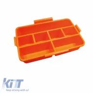 Plastic Storage Box With Cap Transparent 40.4x30.4x25.7cm 22Lt Tactix 320266-image-6311102