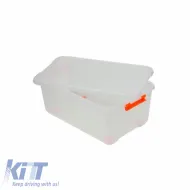 Plastic Storage Box With Cap Transparent 58x37.5x23.5cm 35Lt Tactix 320280-image-6312609