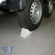 Plastic Wheel Wedge White 22 x 9 x 10cm EAL 10655 1 Pc-image-6328390