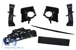 Plíres kit amaxómatos katállhlo gia BMW Seirá 4 F32 Koupé (2013-up) me Aerotomí Piáno Mavro Athlhtikó Schediasmós-image-6062847
