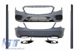 image-77-Plíres kit amaxómatos katállhlo gia Mercedes E-Class W213 (2016-2019) me Ákroi Exatmíseon E43 E53 Schediasmós Seirá Athlhtikí Schediasmós