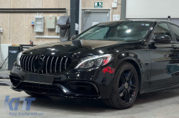 Plíres kit amaxómatos katállhlo gia Mercedes C-Class W205 Sedan (2014-2020) C63s Edition 1 Schediasmós-image-6112919