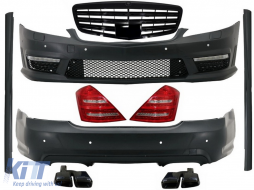 image-48-Plíres kit amaxómatos katállhlo gia MERCEDES-Benz S-Class W221 2005-2009 (LWB) A-Design Fotistiká Píso Fóta Ákroi Exatmíseon