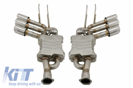image-2-Plíres svsthma exatmíseos katállhlo gia Mercedes G-Class W463 (2009-2018) G500 G55 G63 G65 Tripló sigastíra Chrómio me Valvetronic