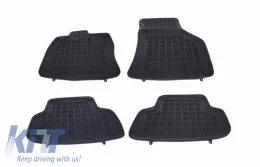 image-40-Podna prostirka Guma crna pogodna za AUDI A3 8V Sportback Sedan (2013-) S3 8V (2013-) VW Golf VII (2012-)