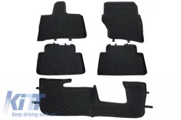 image-14-Podne obloge/ tepisi patosnice Guma patosnice Audi Q7 4L (2006-2015) 5/7 pogodne za SEATs crne