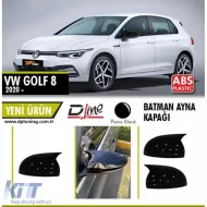 image-52-Pokrywa lusterka Batman do Golf Mk8 w czarnym fortepianie / 2020 -