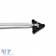 Polierte Aluminium-Strebe für den Motorraum geeignet für BMW 5er F10 F11 2010-2017-image-6191183