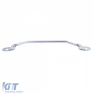 Polierte Aluminium-Strebe geeignet für BMW 3er E36 6 Zylinder 320i 325i 90-99-image-6210072