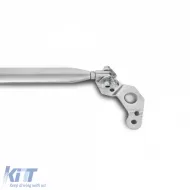 Polierte Aluminium-Strebe vorne, geeignet für BMW 1er Serie E81 E82 E87 Benzinmodelle ab 04-image-6261452