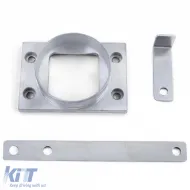 Poliertes Aluminium-Luftansaugrohr-Set, universell geeignet für Sportluftfilter-image-6277200