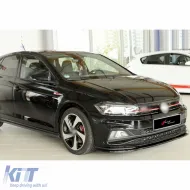 image-15-Polo Mk6 GTI Rieger Max Frontlippe Piano Schwarz Vakuumplastik / 2018 -