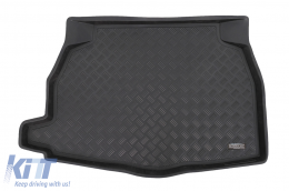 Polyethylene Trunk Mat Black suitable for Toyota C-HR (2016-) with Anti-Slip Coating