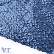 Pool Solar Cover 550x275cm, Pool Heater, Solar Film Cover 115µm, Blau Schwarz-image-6196648