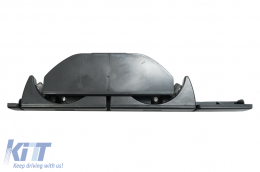 Portabicchieri anteriore adatto per BMW 5 Berlina Touring E39 1995-2004 RHD (Guida a destra) Nero-image-6075042