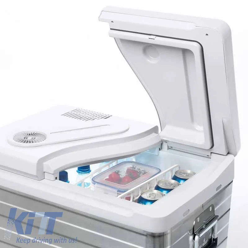 Portable Cool Box Mobicool 39lt MQ40Α Aluminium AC 230V / DC 12V Cool 20°C Below Ambient Temperatures