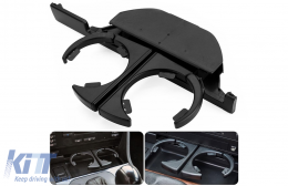 Portavasos delantero para BMW Serie 5 E39 Sedan Touring LHD 95-04 Negro-image-6081968