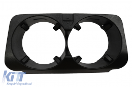 Portavasos delantero para Mercedes Clase C W205 S205 C205 A205 2014-2019 Negro-image-6085159