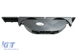 Porte-gobelet avant convient pour BMW 5 Sedan Touring E39 RHD (conduite à droite) 1995-2004 Noir-image-6075043