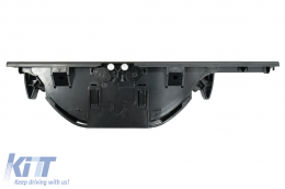 Porte-gobelet avant convient pour BMW 5 Sedan Touring E39 RHD (conduite à droite) 1995-2004 Noir-image-6075044