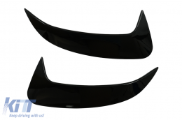 Posteriore Flaps Flics Laterali per Mercedes W177 04.18+ Hatchback A35 Look Nero-image-6059297