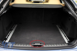 Posteriore tronco Mat Pavimento Moquette Maniglia Nero per BMW 5 E61 X5 E70 X6 E71 E72 08-15-image-6086173