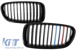 image-52-Prednja Maske Bubreg prikladna za BMW serije 5 F10 F11 F18 limuzina Touring (2010-up) Piano crna M-Power Dizjan