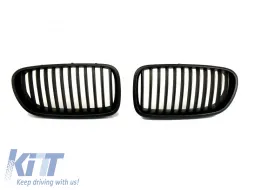 image-9-Prednja rešetka Bubreg prikladna za BMW serije 5 F10 F11 F18 limuzina Touring (2010-up) Mat crna