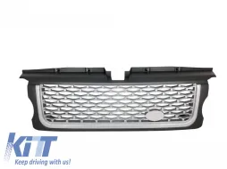 image-27-Prednja rešetka prikladna za Land ROVER Range ROVER Sport 2005-2009 L320 Autobiografija Look Srebrni Edition