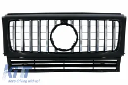 image-68-Prednja rešetka prikladna za MERCEDES G-Klasa W463 (1990-2014) Novi G63 GT-R Panamericana Dizjan crni krom