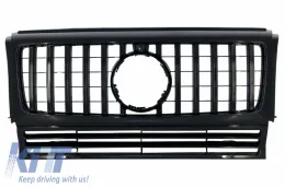 image-69-Prednja rešetka prikladna za Mercedes G-Klasa W463 (1990-2014) Novi G63 GT-R Panamericana Dizjan Potpuno crna