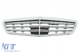 Prednja rešetka prikladna za Mercedes S-klasu W221 Facelift (2010-2013) S63 S65 Dizjan-image-6127558