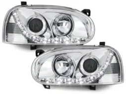 image-38-Prednja svijetla DAYLIGHT za VW Golf III 3 (1991-1997) Chrome