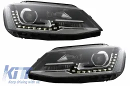 image-6-Prednja svijetla LED DRL projektora prikladna za VW Jetta Mk6 VI (2011-2017) GTI Dizjan